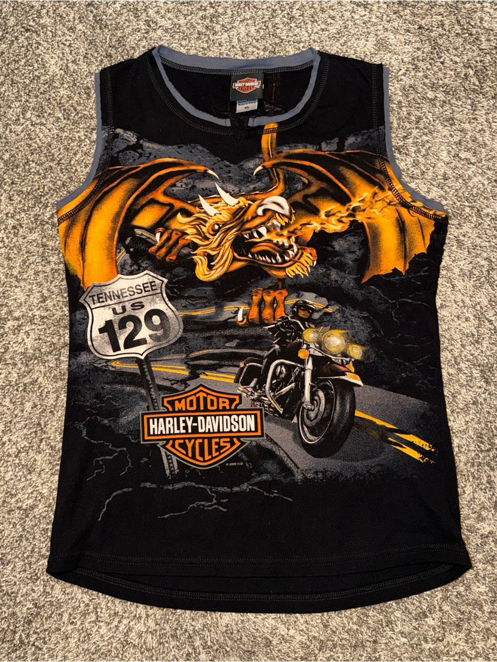 Vintage Harley Davidson Graphic Tank